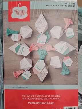 'What a Gem' Treat Boxes & Tags - Pink & Mint